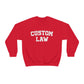 Custom Law School Sweatshirt, Your Law School, Law School Gift, Law Student Lawyer Law Professor Paralegal Alumni Attorney School Pride - DarlimStudio