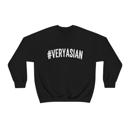 Very Asian Sweatshirt, proceeds donated to StopAAPIHate.org, #VeryAsian, Stop Racism, I Love Korea - DarlimStudio