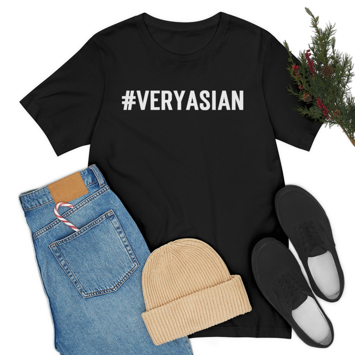 Very Asian T shirt, proceeds donated to StopAAPIHate.org, #VeryAsian, Stop Racism, I Love Korea - DarlimStudio