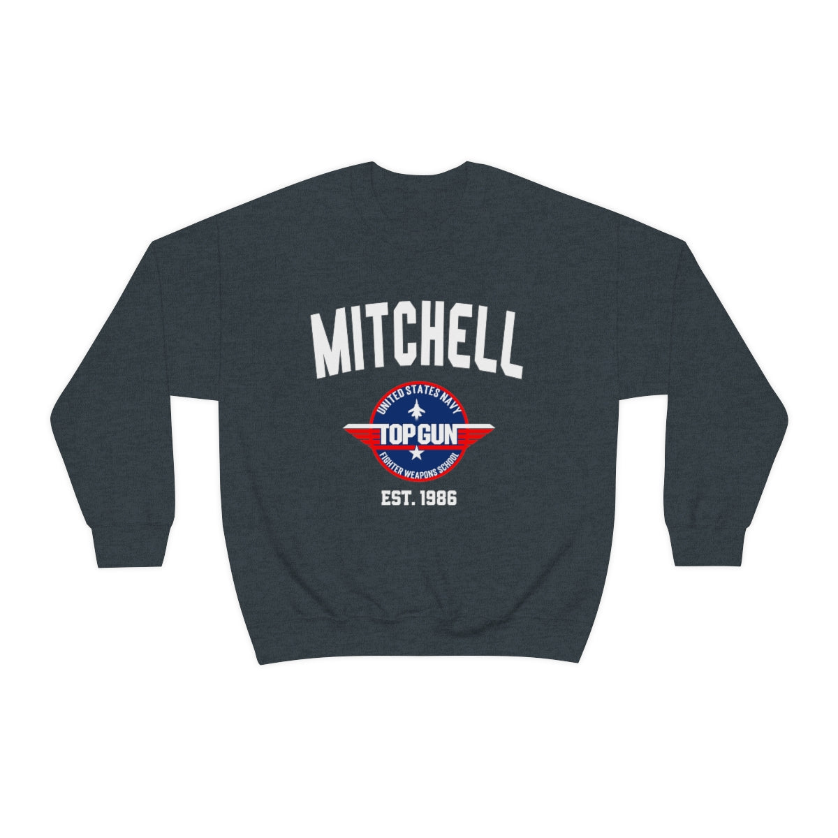 Custom Top Maverick Characters Call Sign Sweatshirt, Jet Fighter, Custom Your Name, Your Call Sign, Fighter Jet, Navy Dad, Navy Mom - DarlimStudio