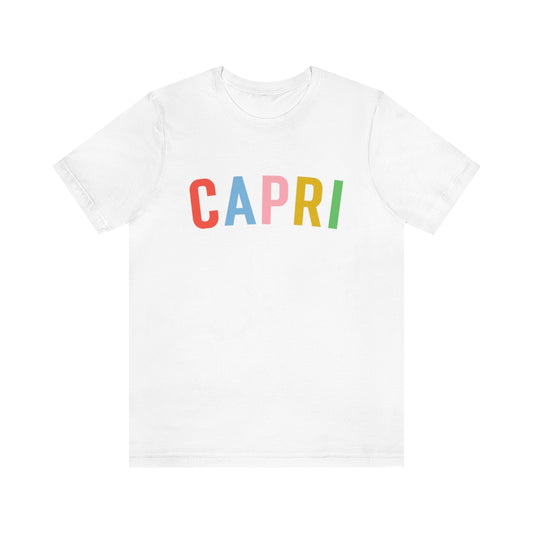 Capri Shirt, Amalfi Coast, Italy Vacation Family Trip Honeymoon Cruise, Italia Vintage, I Love Italy, Positano, Capri, Italia