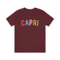 Capri Shirt, Amalfi Coast, Italy Vacation Family Trip Honeymoon Cruise, Italia Vintage, I Love Italy, Positano, Capri, Italia