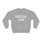 Custom Law School Sweatshirt, Your Law School, Law School Gift, Law Student Lawyer Law Professor Paralegal Alumni Attorney School Pride - DarlimStudio