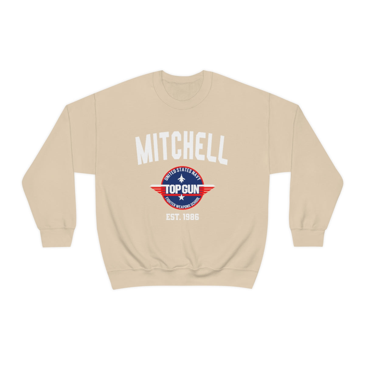 Custom Top Maverick Characters Call Sign Sweatshirt, Jet Fighter, Custom Your Name, Your Call Sign, Fighter Jet, Navy Dad, Navy Mom - DarlimStudio