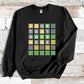 Custom Wordle Sweatshirt, Personalized Wordle Sweatshirt, Funny Wordle, Wordle Lover Gift, Design Your Own Wordle, Wordle Mom, Wordle Dad - DarlimStudio
