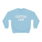 Custom Law School Sweatshirt, Your Law School, Law School Gift, Law Student Lawyer Law Professor Paralegal Alumni Attorney School Pride - DarlimStudio