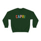 Capri Sweatshirt, Amalfi Coast, Italy Vacation Family Trip Honeymoon Cruise, Italia Vintage, I Love Italy, Positano, Capri, Italia