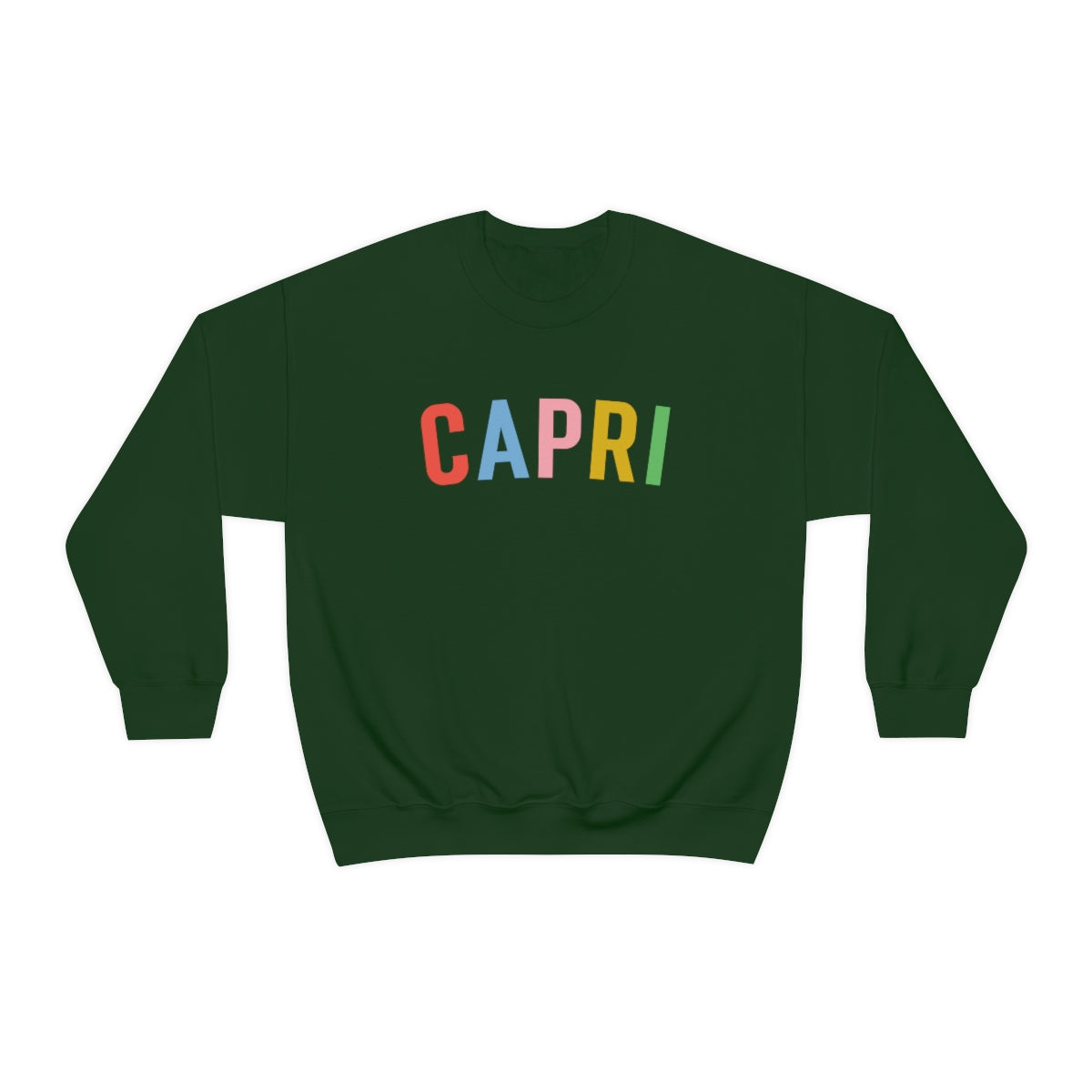 Capri Sweatshirt, Amalfi Coast, Italy Vacation Family Trip Honeymoon Cruise, Italia Vintage, I Love Italy, Positano, Capri, Italia