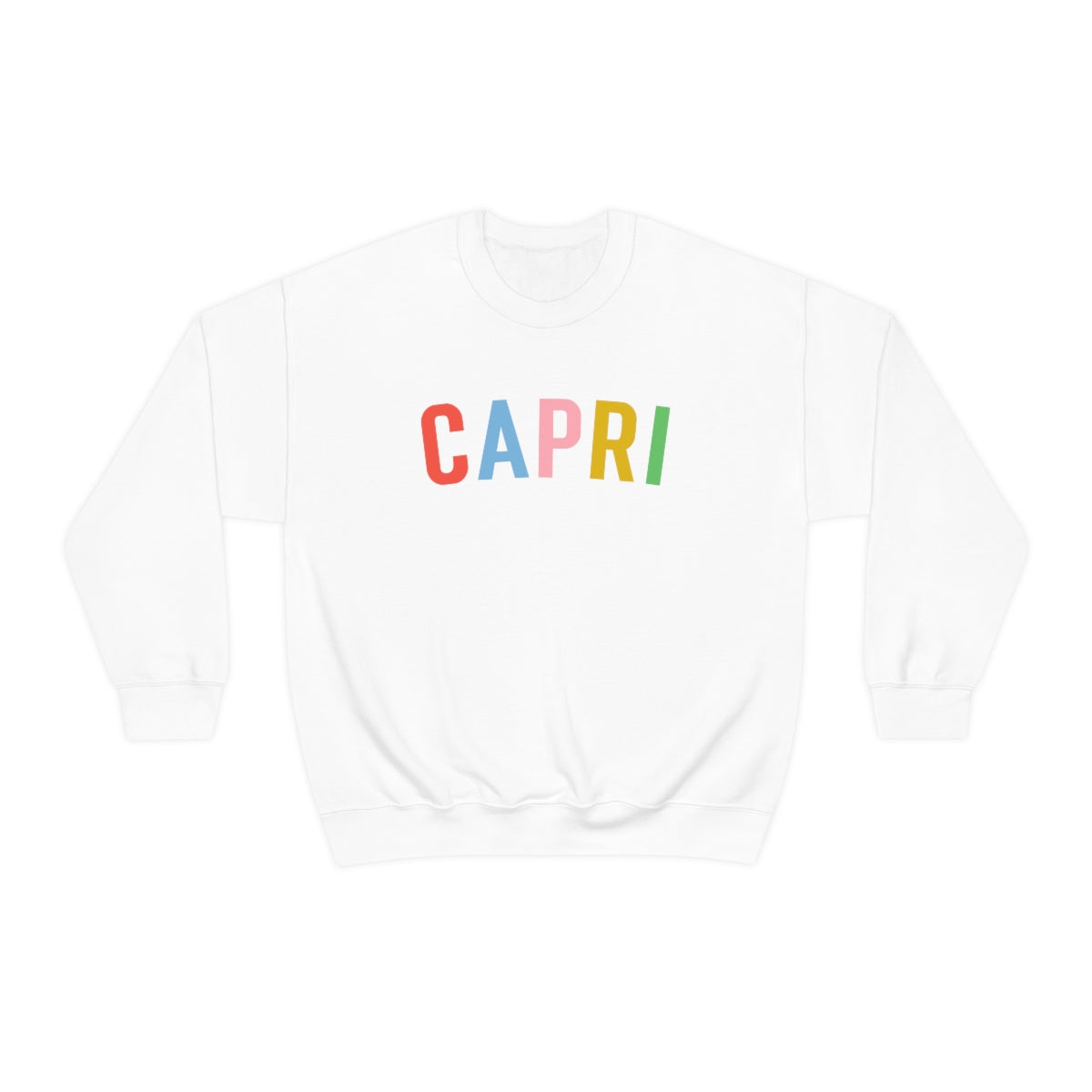 Capri Sweatshirt, Amalfi Coast, Italy Vacation Family Trip Honeymoon Cruise, Italia Vintage, I Love Italy, Positano, Capri, Italia