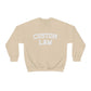Custom Law School Sweatshirt, Your Law School, Law School Gift, Law Student Lawyer Law Professor Paralegal Alumni Attorney School Pride - DarlimStudio