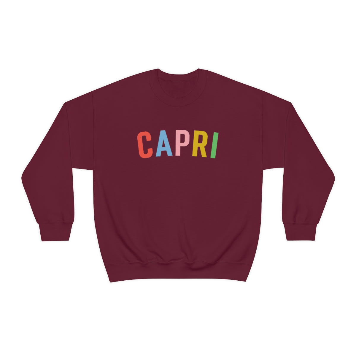 Capri Sweatshirt, Amalfi Coast, Italy Vacation Family Trip Honeymoon Cruise, Italia Vintage, I Love Italy, Positano, Capri, Italia