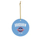 Custom Call Sign Ceramic Ornament, Top G Christmas, Top Maverick, Jet Fighters, Your Name Your Call Sign, Navy Dad, Navy Mom - DarlimStudio